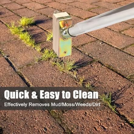 Hard Wire Weed Removal Brush Tool